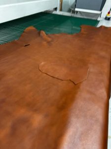 Vegetable tanned full grain bovine leather hide Asen Leather Istanbul