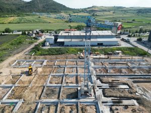 Construction of Asen's new leather production facility in Bursa, Turkey